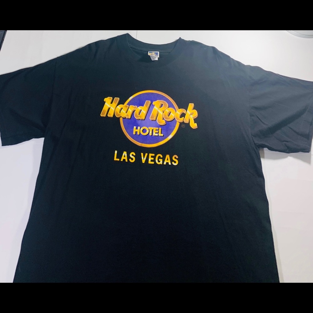 Hard Rock Las Vegas XL Black Made in USA Shirt